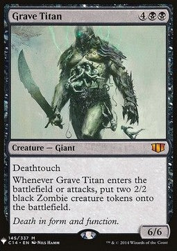 Grave Titan⁣ - Mystery Booster⁣ (Mythic)⁣ [145]
