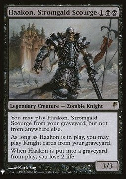Haakon, Stromgald Scourge⁣ - Mystery Booster⁣ (Rare)⁣ [61]