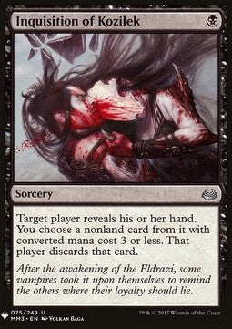 Inquisition of Kozilek⁣ - Mystery Booster⁣ (Uncommon)⁣ [75]