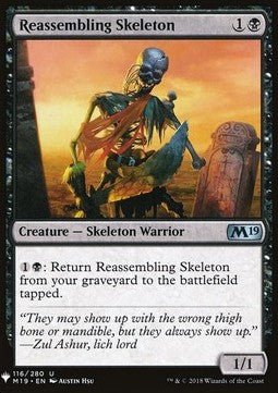 Reassembling Skeleton⁣ - Mystery Booster⁣ (Uncommon)⁣ [116]