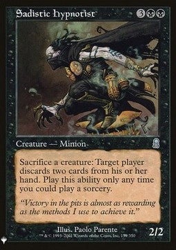 Sadistic Hypnotist⁣ - Mystery Booster⁣ (Uncommon)⁣ [159]