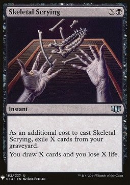 Skeletal Scrying⁣ - Mystery Booster⁣ (Uncommon)⁣ [162]