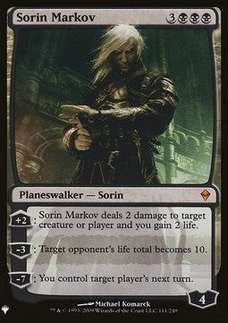 Sorin Markov⁣ - Mystery Booster⁣ (Mythic)⁣ [111]