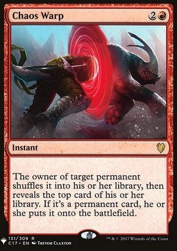 Chaos Warp - Mystery Booster (Rare) [MYS-131]