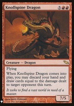 Knollspine Dragon⁣ - Mystery Booster⁣ (Rare)⁣ [98]