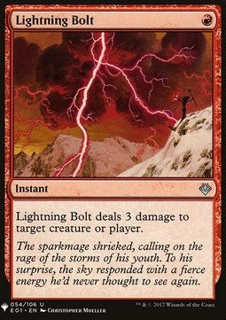 Lightning Bolt⁣ - Mystery Booster⁣ (Uncommon)⁣ [54]