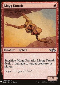 Mogg Fanatic⁣ - Mystery Booster⁣ (Uncommon)⁣ [44]