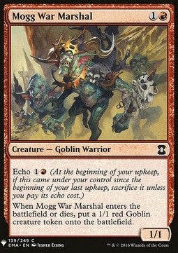 Mogg War Marshal⁣ - Mystery Booster⁣ (Common)⁣ [139]