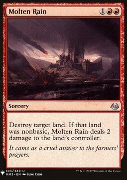 Molten Rain⁣ - Mystery Booster⁣ (Uncommon)⁣ [103]