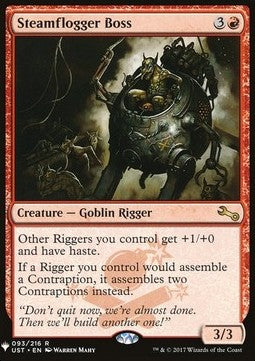 Steamflogger Boss⁣ - Mystery Booster⁣ (Rare)⁣ [93]