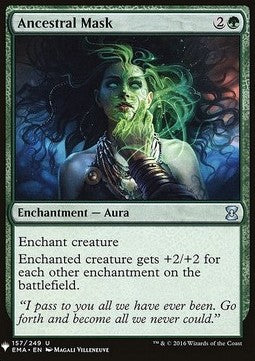 Ancestral Mask⁣ - Mystery Booster⁣ (Uncommon)⁣ [157]
