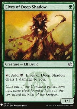 Elves of Deep Shadow⁣ - Mystery Booster⁣ (Common)⁣ [56]