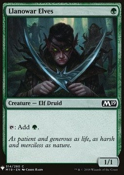 Llanowar Elves⁣ - Mystery Booster⁣ (Common)⁣ [314]