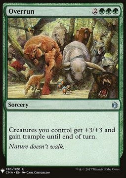Overrun⁣ - Mystery Booster⁣ (Uncommon)⁣ [130]