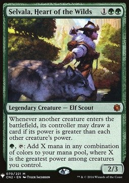 Selvala, Heart of the Wilds⁣ - Mystery Booster⁣ (Mythic)⁣ [70]