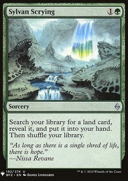 Sylvan Scrying⁣ - Mystery Booster⁣ (Uncommon)⁣ [192]