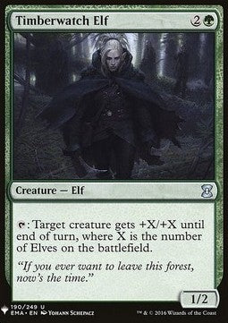 Timberwatch Elf⁣ - Mystery Booster⁣ (Uncommon)⁣ [190]