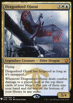 Dragonlord Ojutai⁣ - Mystery Booster⁣ (Mythic)⁣ [219]