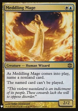 Meddling Mage⁣ - Mystery Booster⁣ (Rare)⁣ [8]