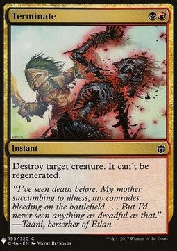 Terminate⁣ - Mystery Booster⁣ (Common)⁣ [195]