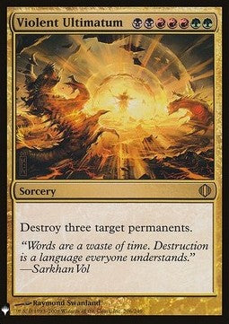 Violent Ultimatum⁣ - Mystery Booster⁣ (Rare)⁣ [206]