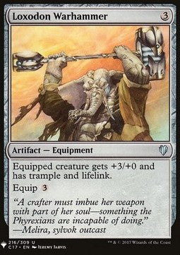 Loxodon Warhammer⁣ - Mystery Booster⁣ (Uncommon)⁣ [216]