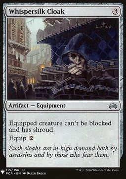 Whispersilk Cloak⁣ - Mystery Booster⁣ (Uncommon)⁣ [115]