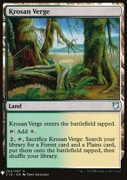 Krosan Verge⁣ - Mystery Booster⁣ (Uncommon)⁣ [263]