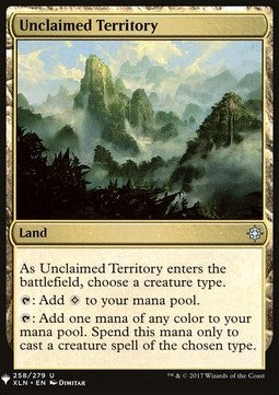 Unclaimed Territory⁣ - Mystery Booster⁣ (Uncommon)⁣ [258]