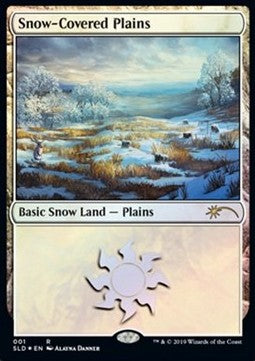 Snow-Covered Plains⁣ - Secret Lair Drop Series⁣ (Land)⁣ [1]