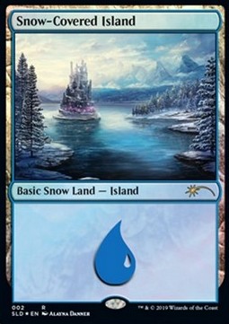 Snow-Covered Island⁣ - Secret Lair Drop Series⁣ (Land)⁣ [2]