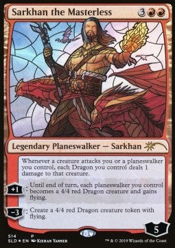 Sarkhan the Masterless⁣ - Secret Lair Drop Series⁣ (Rare)⁣ [514]