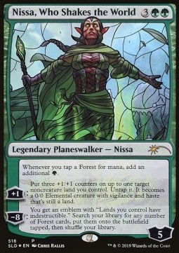 Nissa, Who Shakes the World⁣ - Secret Lair Drop Series⁣ (Rare)⁣ [518]
