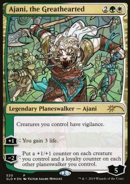 Ajani, the Greathearted⁣ - Secret Lair Drop Series⁣ (Rare)⁣ [520]