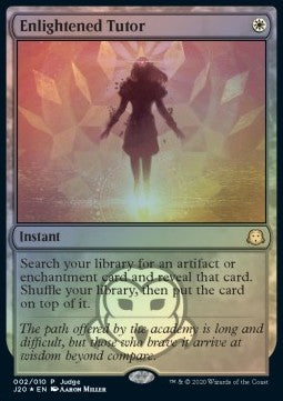 Enlightened Tutor⁣ - Judge Rewards Promos⁣ (Rare)