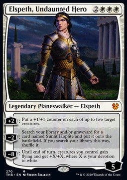 Elspeth, Undaunted Hero⁣ - Theros Beyond Death: Extras⁣ (Mythic)⁣ [270]
