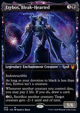 Erebos, Bleak-Hearted⁣ - Theros Beyond Death: Extras⁣ (Mythic)⁣ [262]