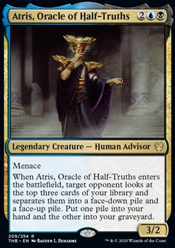 Atris, Oracle of Half-Truths⁣ - Theros Beyond Death⁣ (Rare)⁣ [209]
