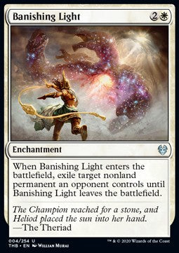 Banishing Light⁣ - Theros Beyond Death⁣ (Uncommon)⁣ [4]