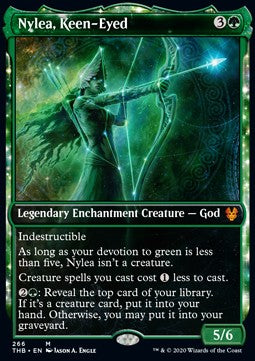 Nylea, Keen-Eyed⁣ - Theros Beyond Death: Extras⁣ (Mythic)⁣ [266]