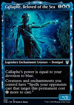 Callaphe, Beloved of the Sea⁣ - Theros Beyond Death: Extras⁣ (Uncommon)⁣ [260]