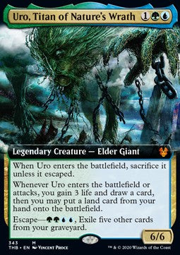 Uro, Titan of Nature's Wrath⁣ - Theros Beyond Death: Extras⁣ (Mythic)⁣ [343]