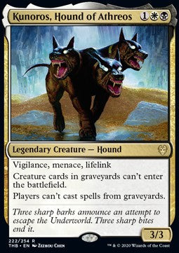 Kunoros, Hound of Athreos⁣ - Theros Beyond Death⁣ (Rare)⁣ [222]