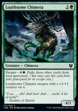 Loathsome Chimera⁣ - Theros Beyond Death⁣ (Common)⁣ [177]