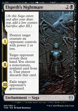 Elspeth's Nightmare⁣ - Theros Beyond Death⁣ (Uncommon)⁣ [91]