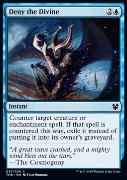 Deny the Divine⁣ - Theros Beyond Death⁣ (Common)⁣ [47]