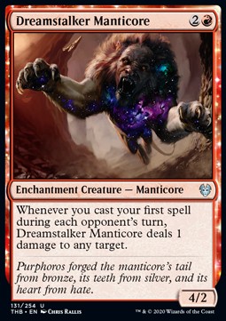 Dreamstalker Manticore⁣ - Theros Beyond Death⁣ (Uncommon)⁣ [131]