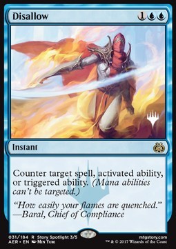 Disallow⁣ - Theros Beyond Death: Promos⁣ (Rare)⁣ [31]