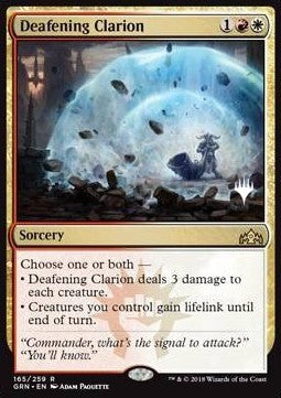 Deafening Clarion⁣ - Theros Beyond Death: Promos⁣ (Rare)⁣ [165]