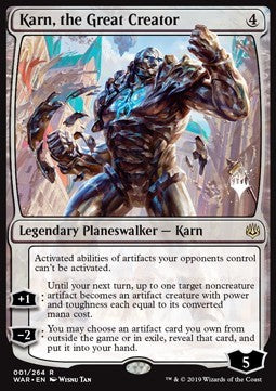 Karn, the Great Creator⁣ - Theros Beyond Death: Promos⁣ (Rare)⁣ [1]